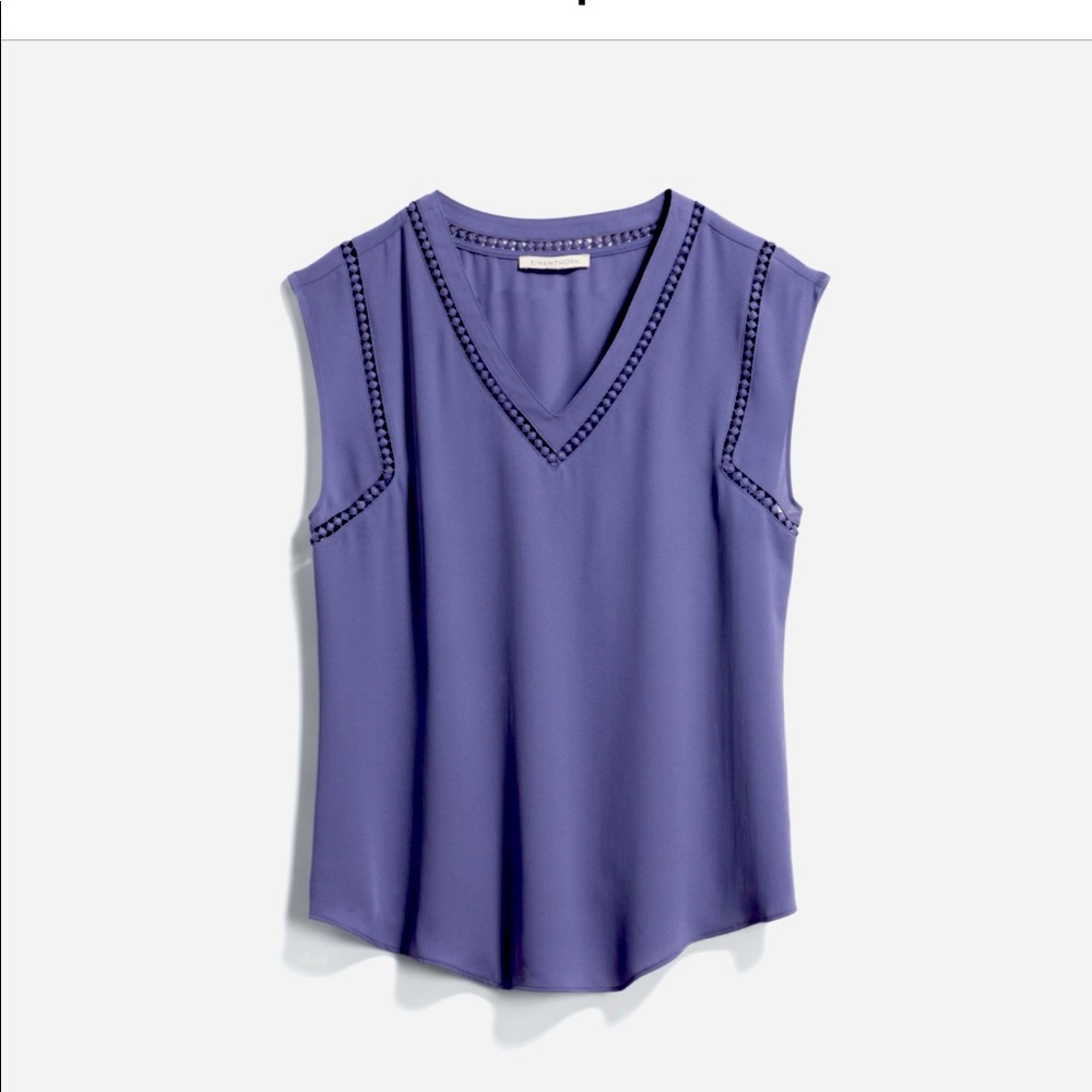 Stitch fix, 41 Hawthorne blouse with cutout detail